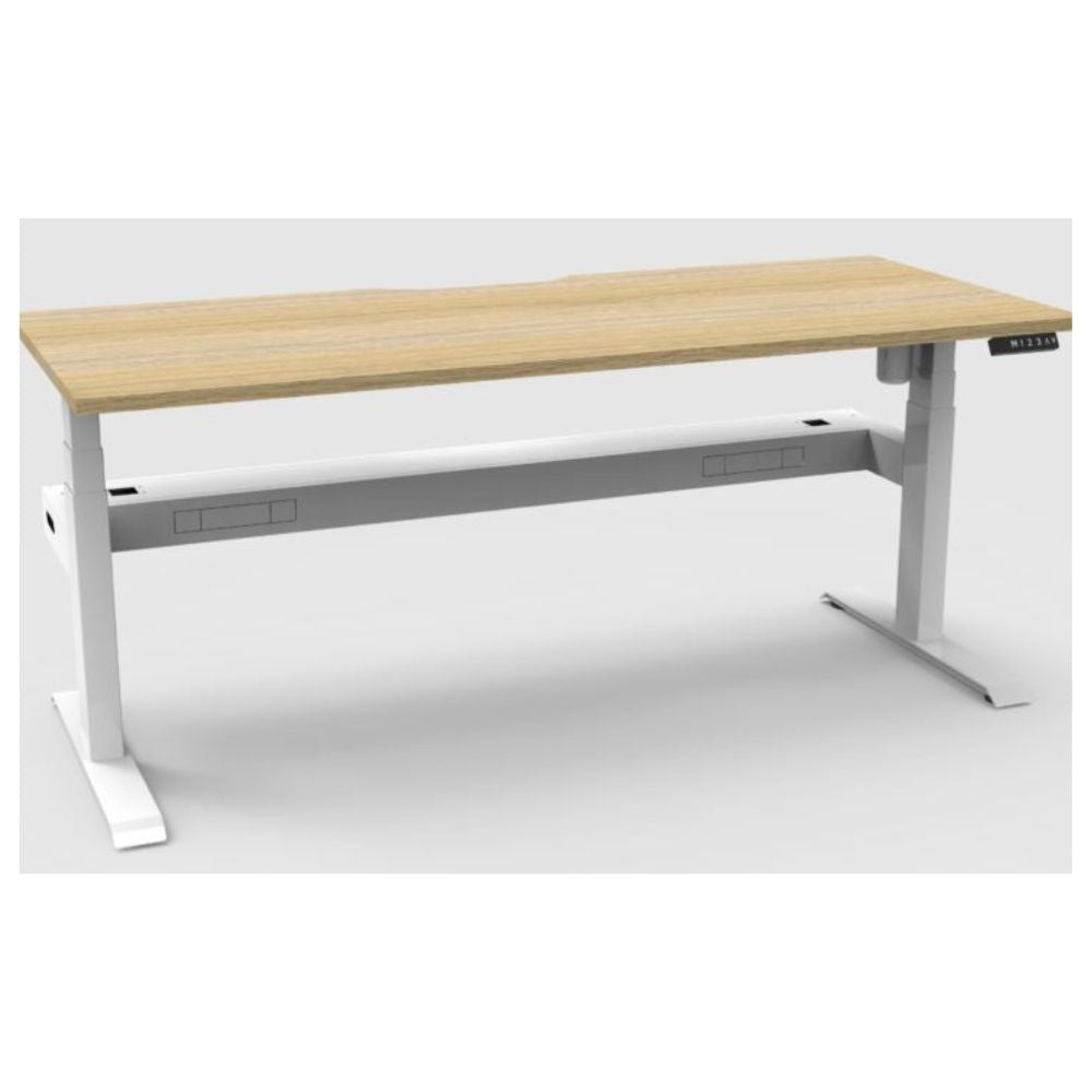 Boost Light Single Sided Desk with Cable Tray