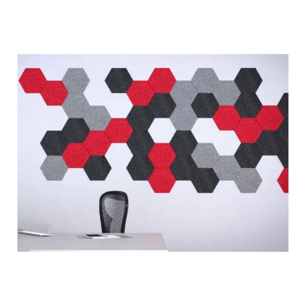 Hush Direct Stick Tiles - Hex