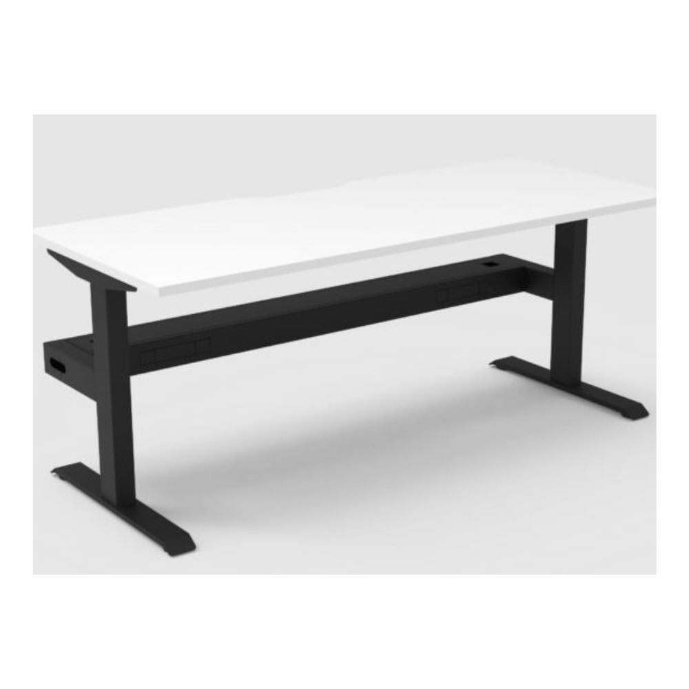 Boost Static Single Desk with Cable Tray