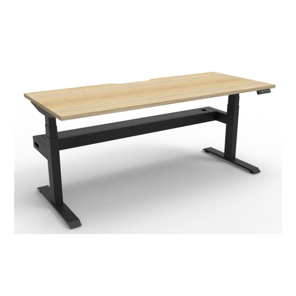 Boost Plus Single sided Workstation with Cable Tray