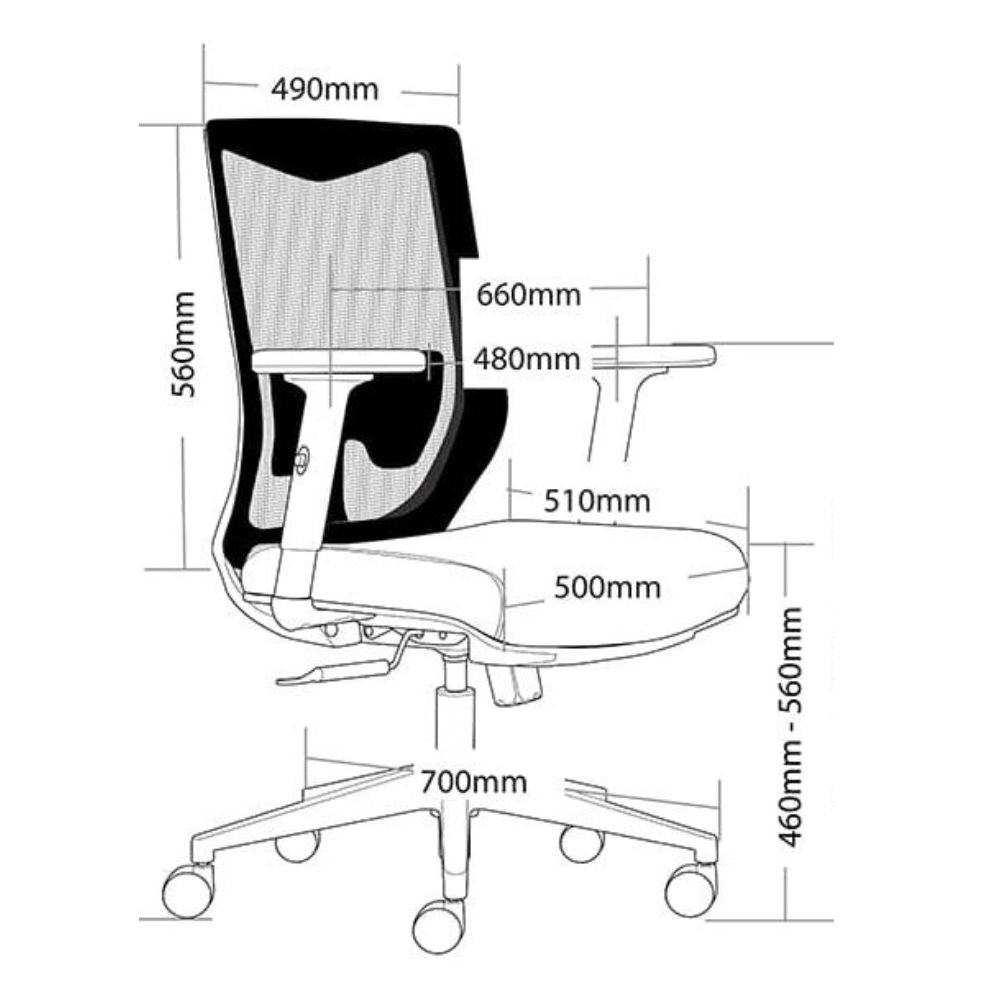 Gibbs Executive Mesh Chair