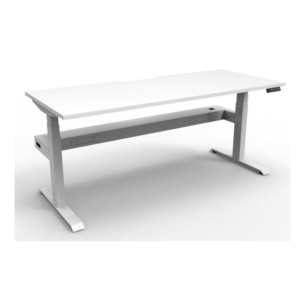 Boost Plus Single sided Workstation with Cable Tray
