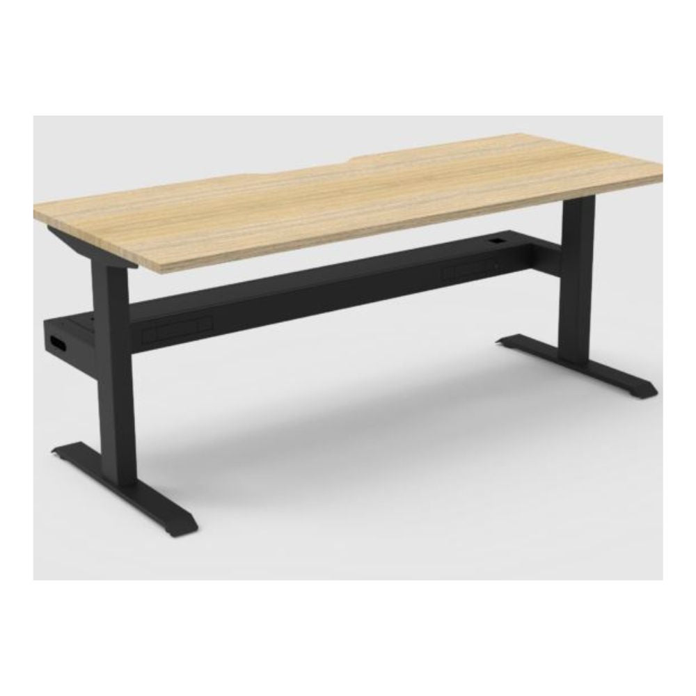 Boost Static Single Desk with Cable Tray
