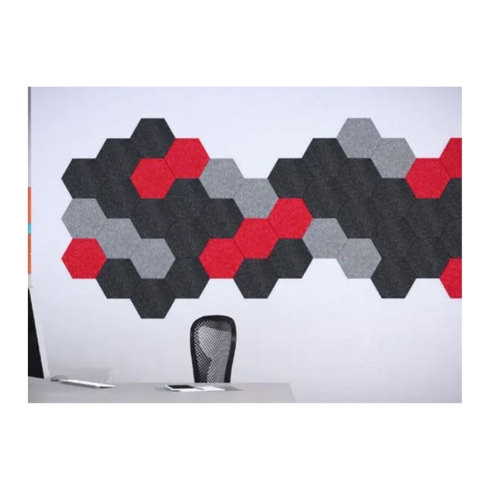 Hush Direct Stick Tiles - Hex