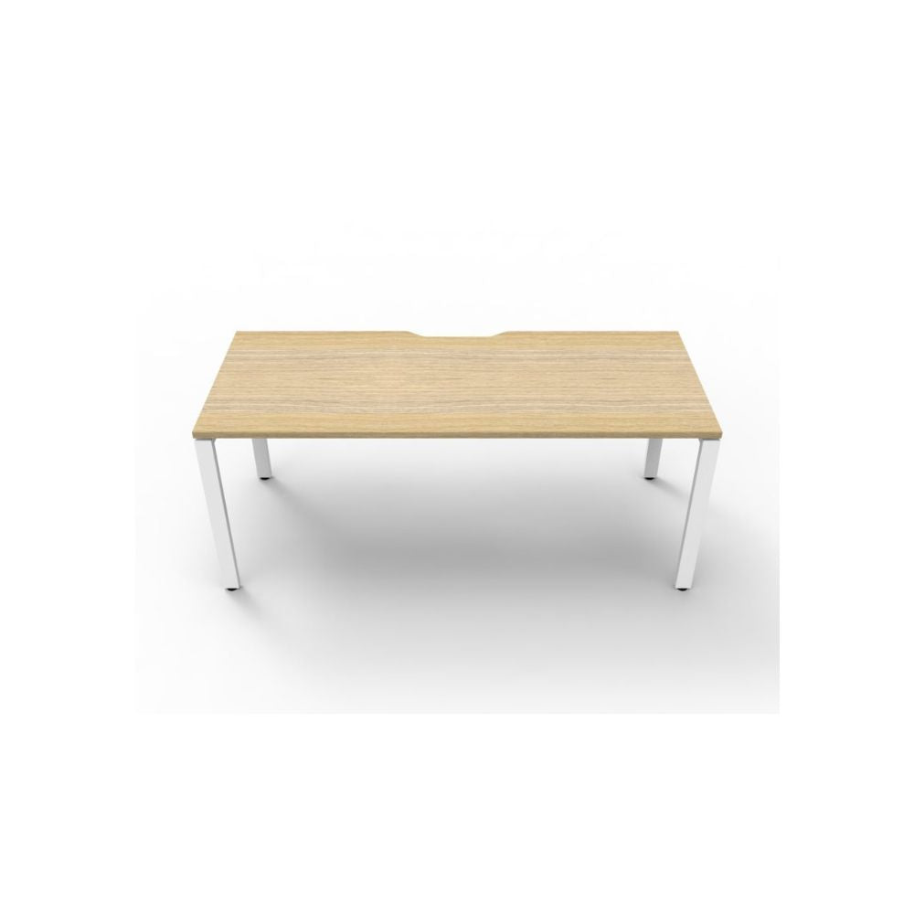 Deluxe Rapid Infinity Single Sided Desk - PROFILE LEG