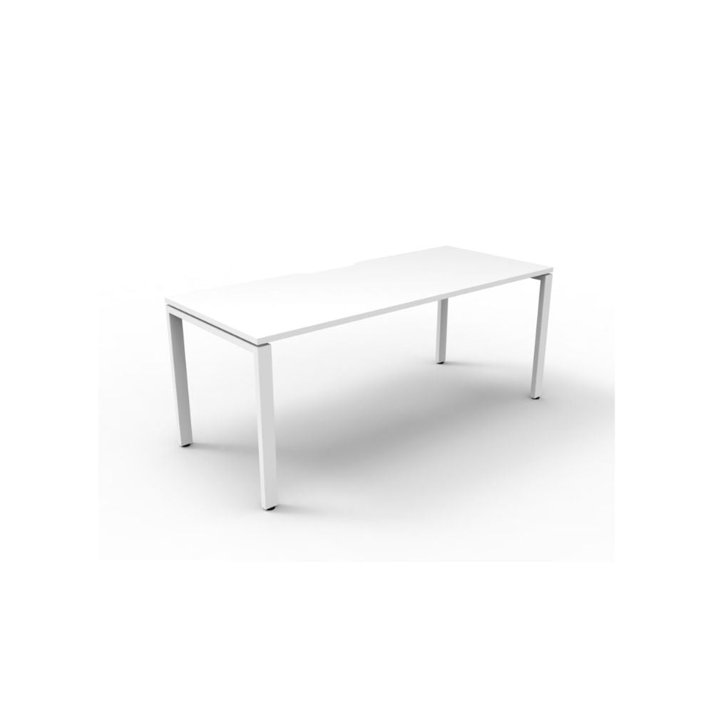 Deluxe Rapid Infinity Single Sided Desk - PROFILE LEG