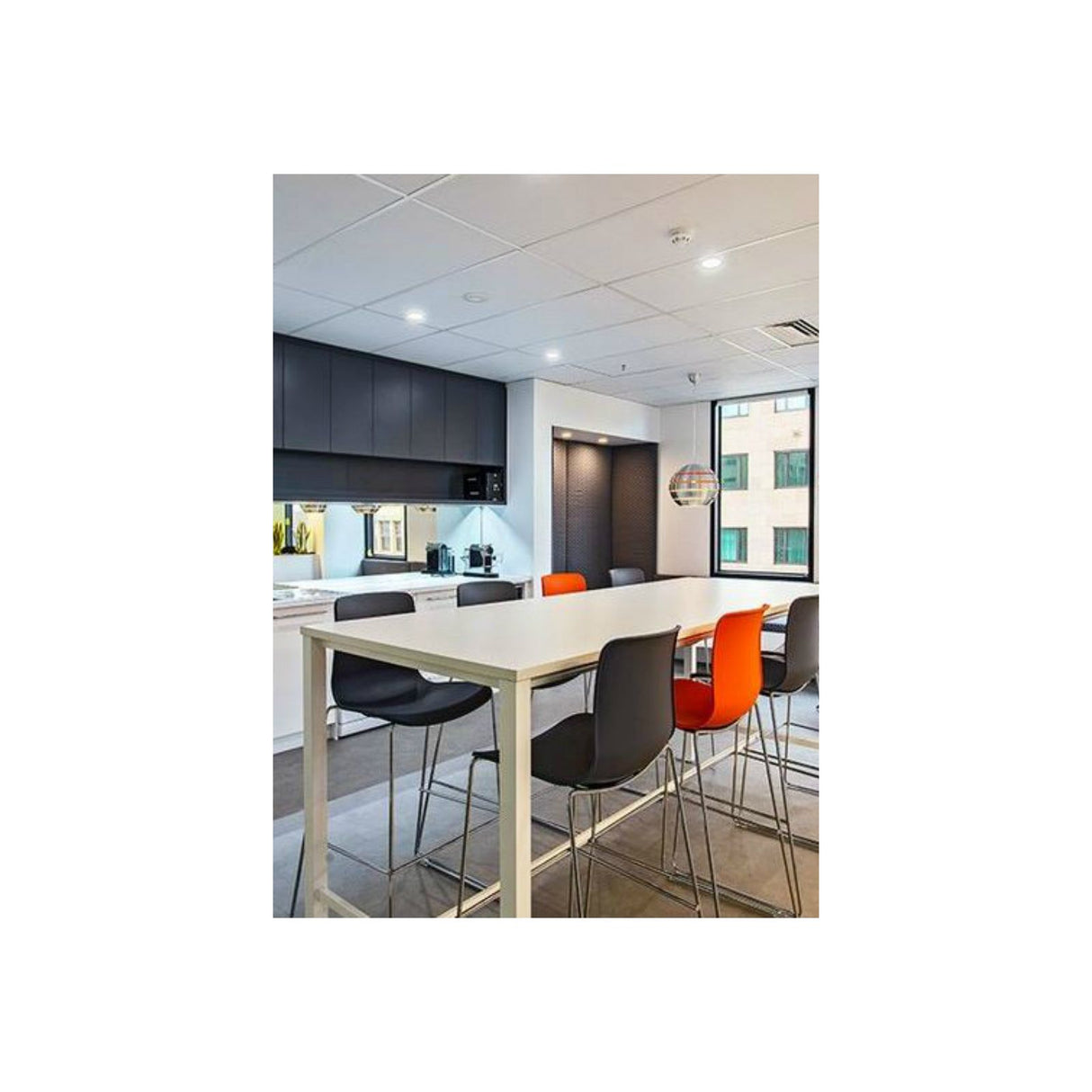 Acti Bar Stool - Sled Base