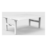 Boost Static Back to Back Straight Desk (No Cable Tray)