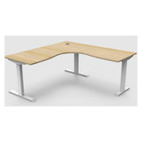Boost Static Corner Workstation (No Cable Tray & Screen)