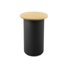 Drum Base Round High Bar Table