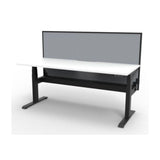 Boost Plus Single Sided Desk with Cable Tray & Screen