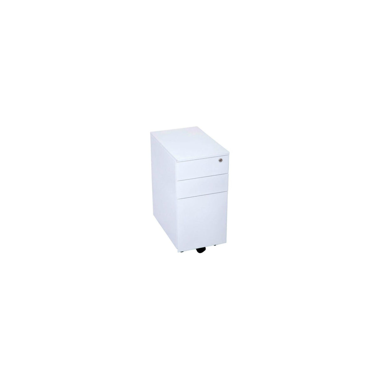 GSP3 Slimline 3 Drawer Steel Mobile Pedestal