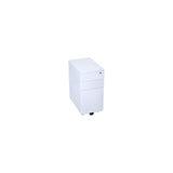 GSP3 Slimline 3 Drawer Steel Mobile Pedestal