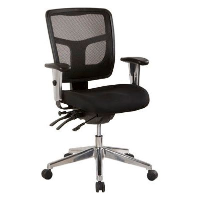 Oyster Mesh Back Chair
