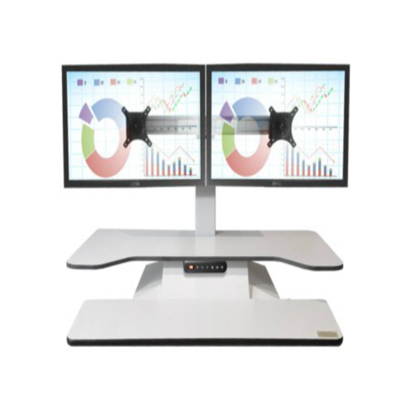 Standesk Pro Memory with keyboard