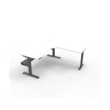 Boost Plus Electric Corner Workstation with Cable Tray