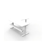 Boost Plus Electric Corner Workstation with Cable Tray