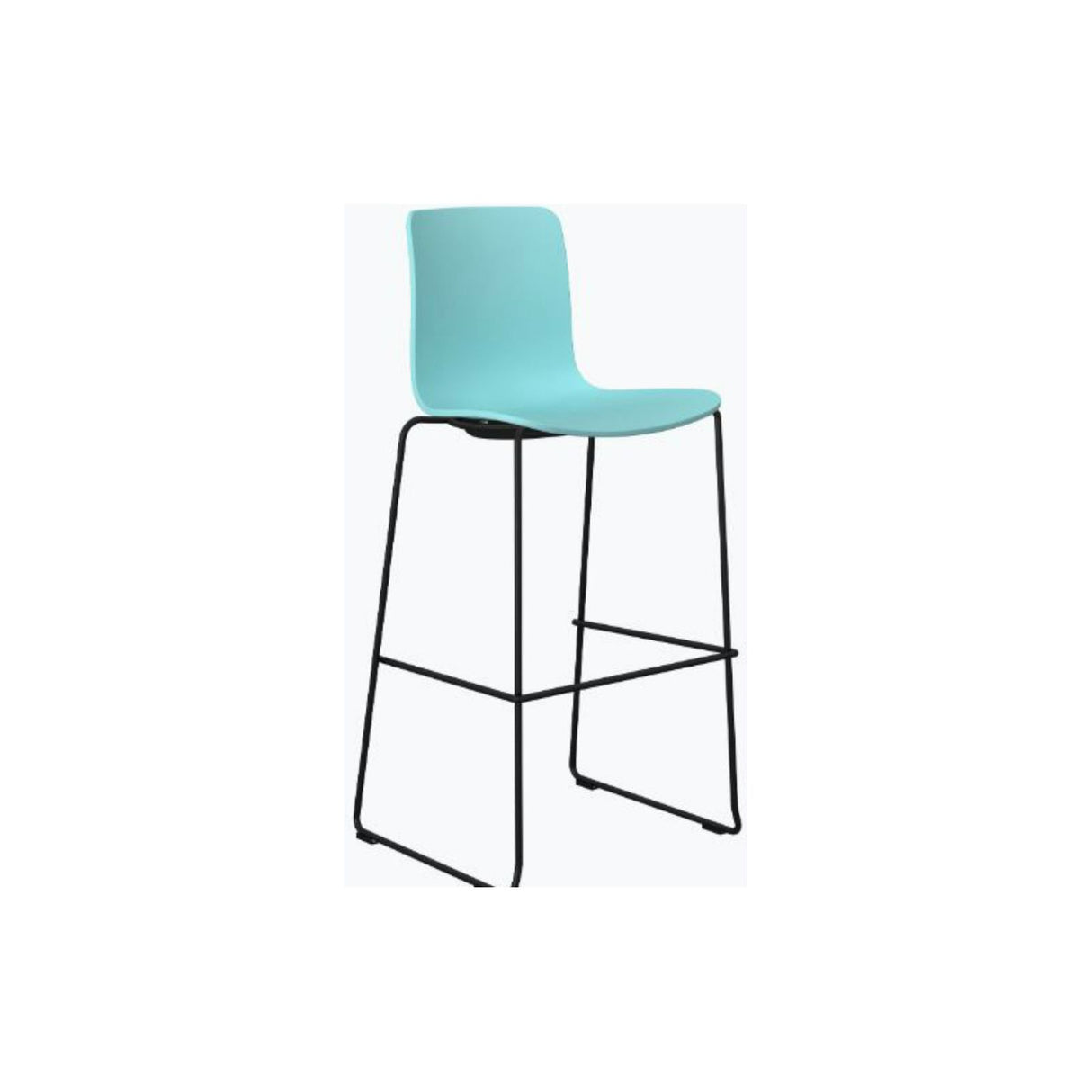 Acti Bar Stool - Sled Base