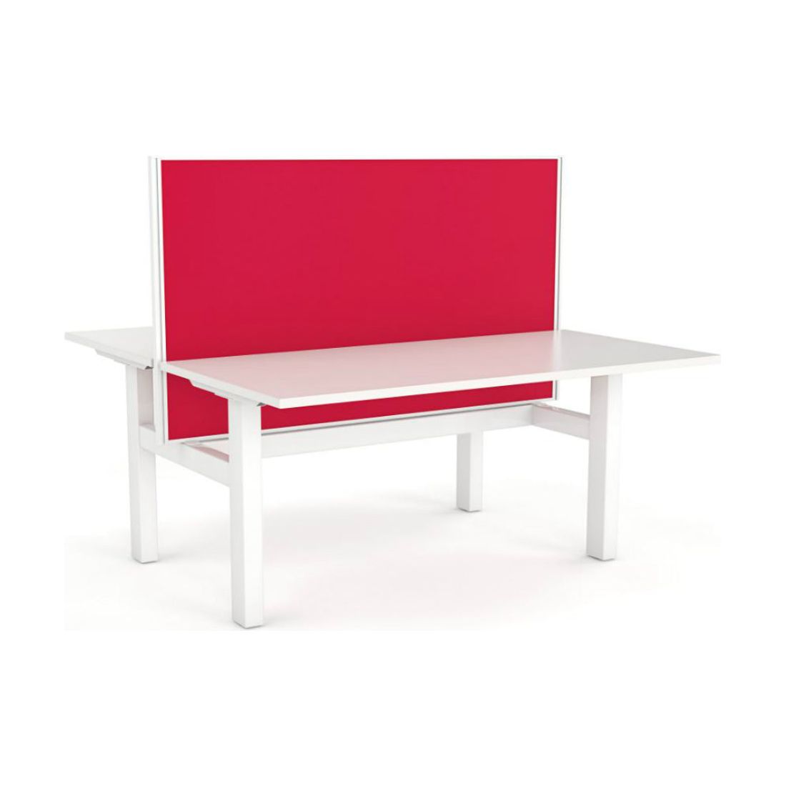 Agile Back to Back Straight Desk - Fixed Height (715mm)