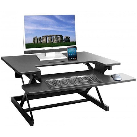 Hilift manual height adjustable desktop solution