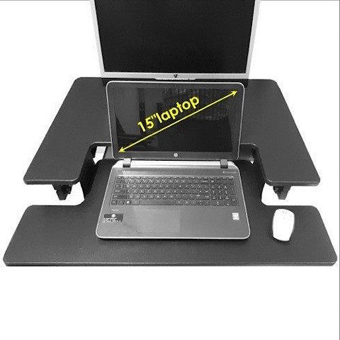 Hilift manual height adjustable desktop solution