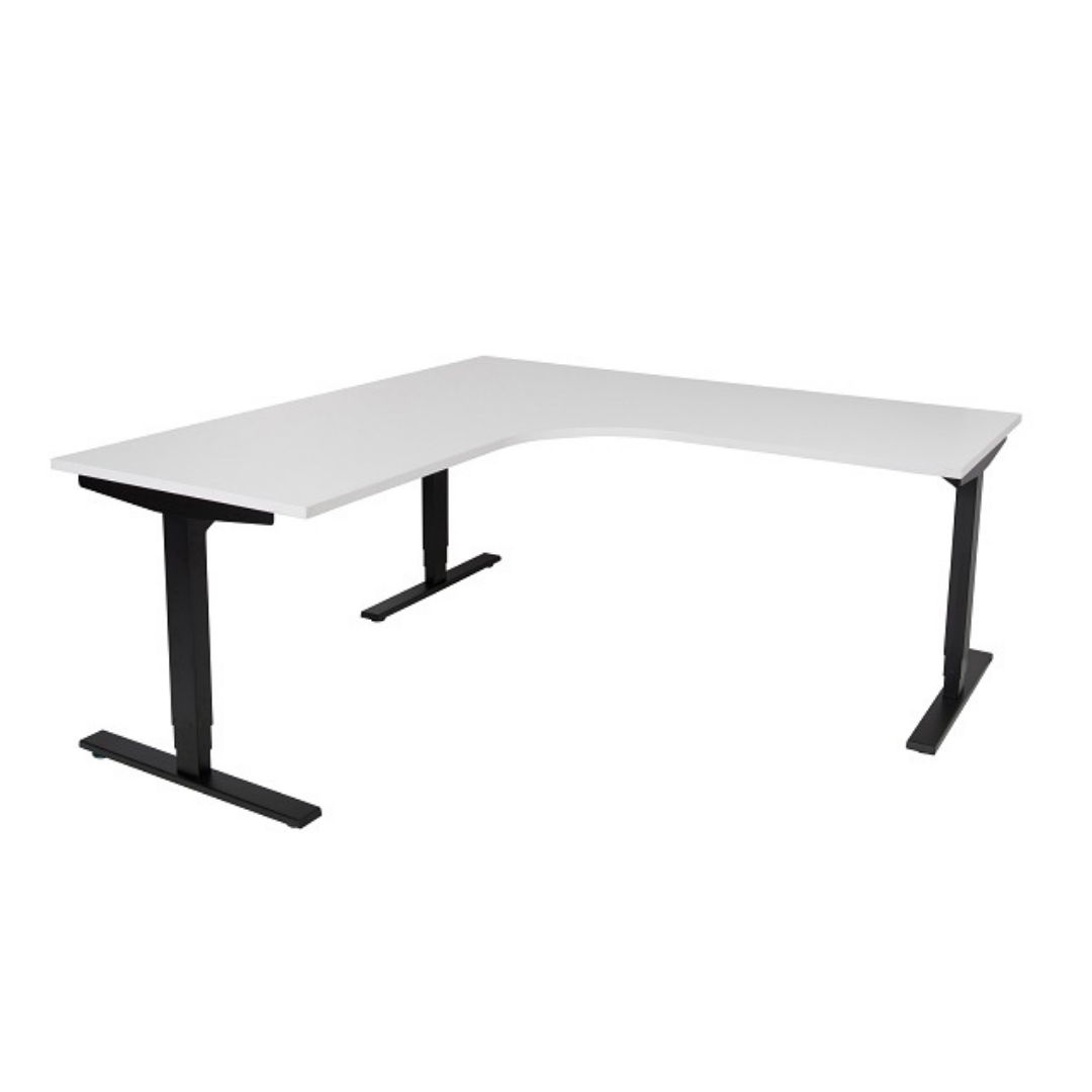 Vertilift Electric Height Adjustable Corner Workstation Frame