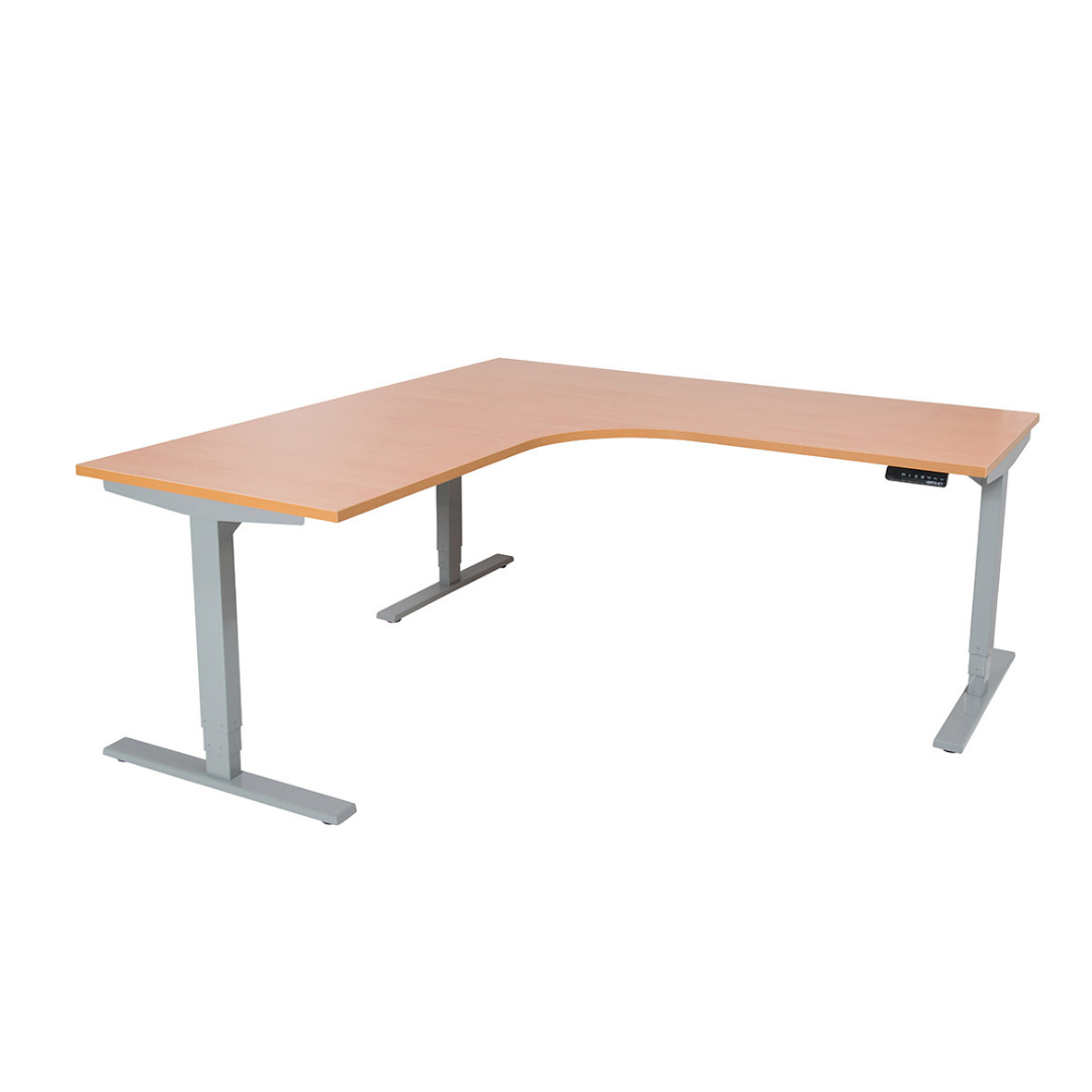 Vertilift Electric Height Adjustable Corner Workstation Frame