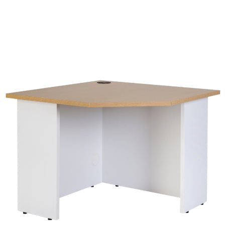 Logan Corner Unit - New Oak / White